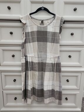 Upwest Plaid Cotton Dress L